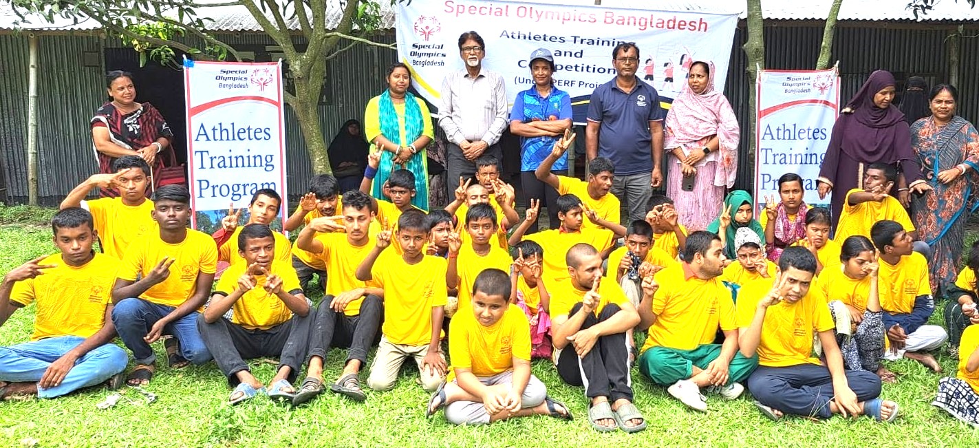 Special Olympics Bangladesh successfully conducted an Athletes Training Monitoring Program at Joypurhat Intellectual Disabilities and Autistic School, Joypurhat, on 24 August 2026.